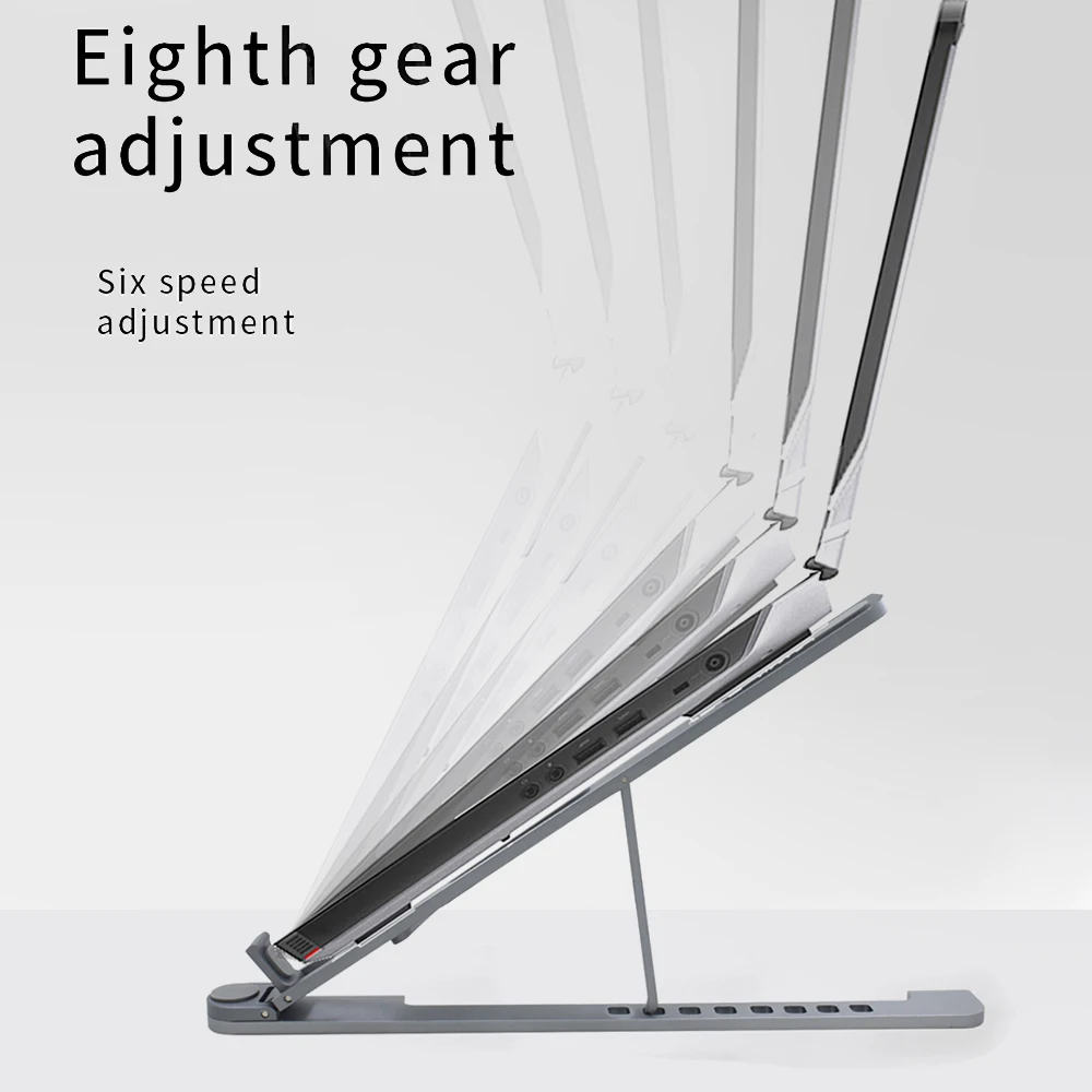 Универсальная подставка для ноутбука TISHRIC алюминиевый регулируемый складной