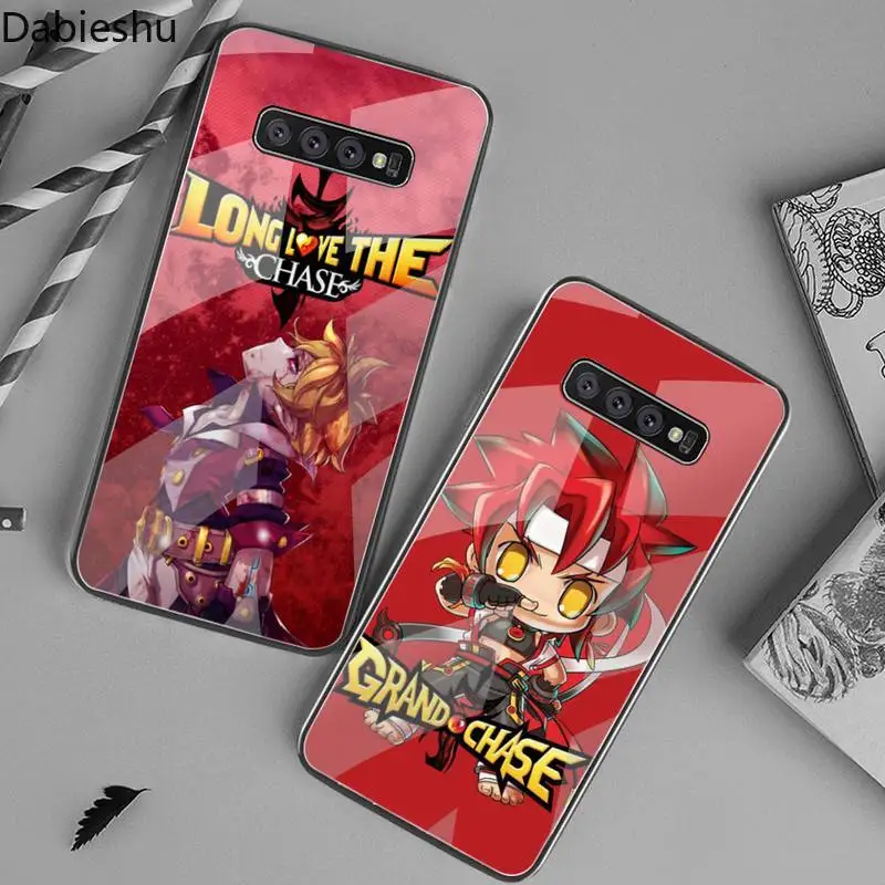 Популярный чехол Dabieshu из закаленного стекла для Samsung S20 Plus S7 S8 S9 S10 Note 8 9 10