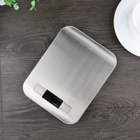 11 lb 5000g electronic kitchen scale digital food scale stainless steel weighing scale lcd high precision measuring tools