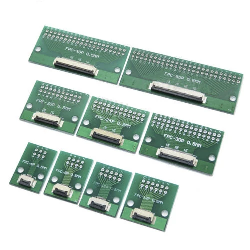 10 шт./лот 34P FPC FFC Гибкая плоская кабельная плата адаптера 0 5 мм 1 DIP 2 54 мм|Модули для