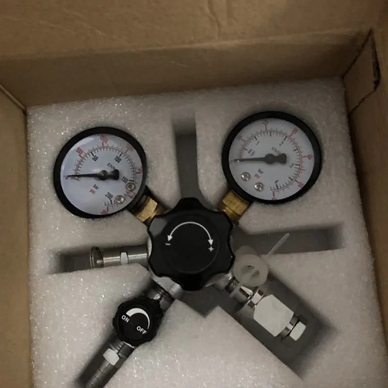 CO2 регулятор бочонок подачи пива CGA-320 на входе с предохранительным клапаном для