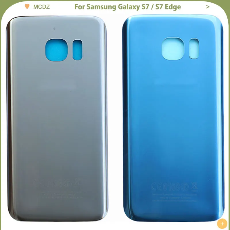 10 шт. OEM S7 крышка аккумулятора для Samsung Galaxy G930F / Edge G935F задняя двери Задняя