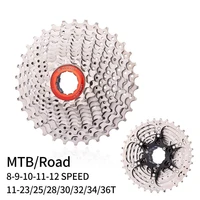 mtb bicycle folding road bike cassette 8 variable speed flywheel 89101112v freewheel cassette sprockets cycling free wheel