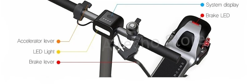 Новейший Mercane WideWheel Kickscooter умный электрический скутер складной широкий колеса 48 в 500 Вт 45 км/ч двойной мотор скейт Ховерборд