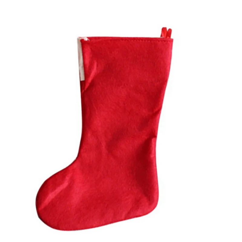 

Christmas deer pattern stockings socks tree hanging home fireplace stove decor