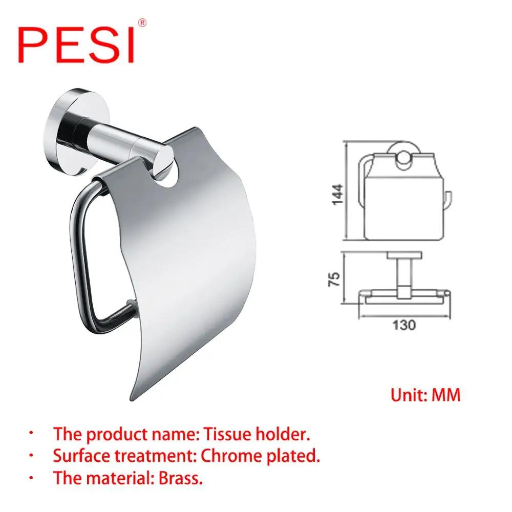 Латунный набор аксессуаров для ванной комнаты держатель бумажных салфеток
