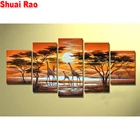 Стразы с алмазной вышивкой сделай сам, животные с изображением жирафа в Африке, квадратные Стразы для гостиной, настенная живопись, вышивка крестиком, needl