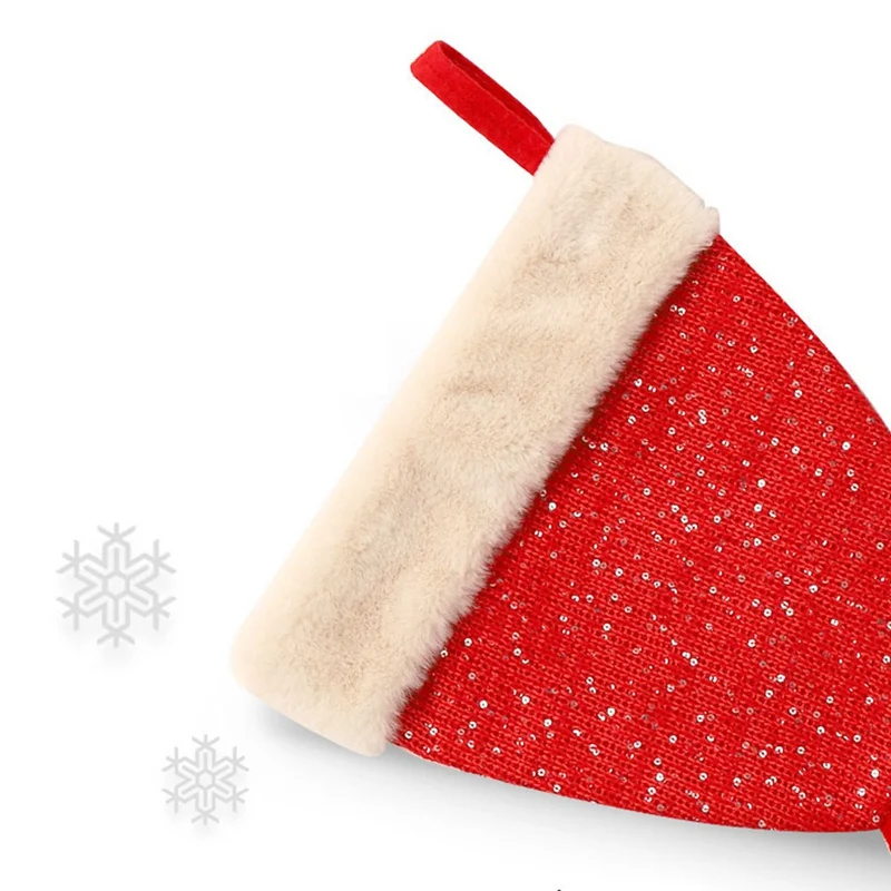 Рождественский чулок с подвесной веревкой в форме рыбьего хвоста уникальная