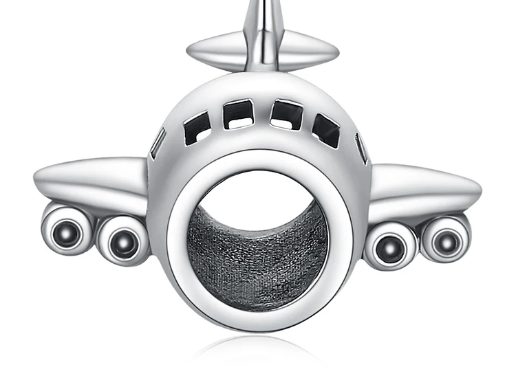 JewelryPalace 925 пробы серебро Винтаж Путешествия самолет Шарм для мамы и дочки Новинка года Лидер продаж красивые подарки