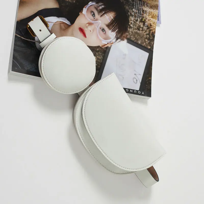 Винтажная поясная сумка для женщин из искусственной кожи водонепроницаемый пояс