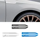 2 шт. из нержавеющей стали боковое крыло значок эмблема крыло для Mitsubishi Pajero 2 3 4 аксессуары для автомобиля Стайлинг