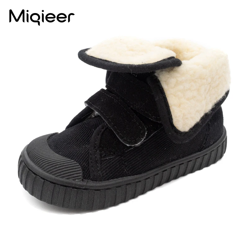 Зимние удобные мягкие детские ботинки для мальчиков модные высокие кроссовки с