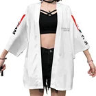 Костюм для косплея из аниме Токио, кимоно и плащ с 3D принтом, Revengers, Kazutora HanemiyaWalhallaBrother Kawata