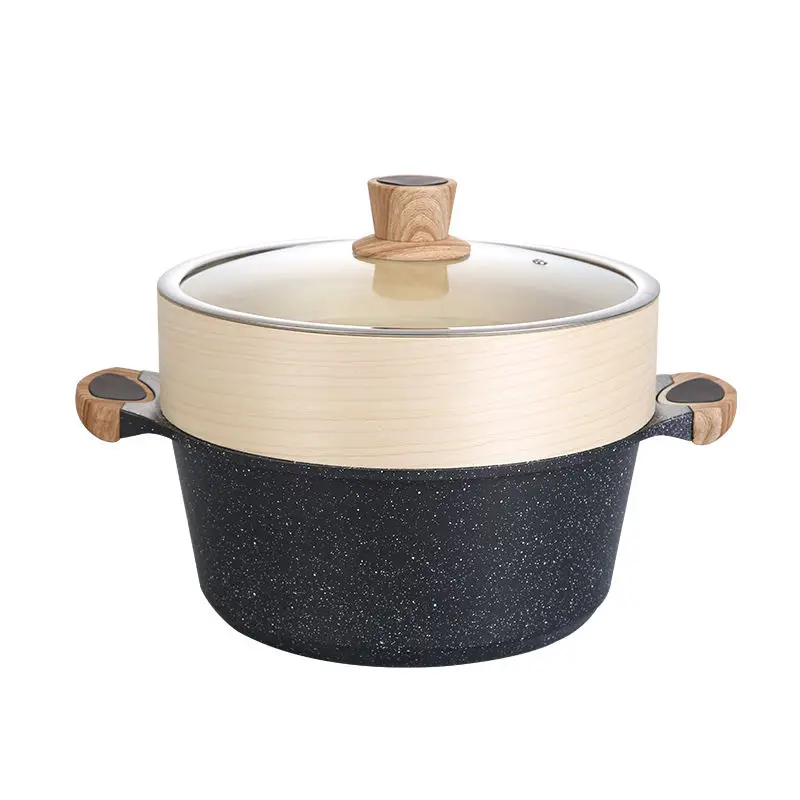 Кастрюля для супа с антипригарным покрытием кастрюля лапши тушения горячего Shabu