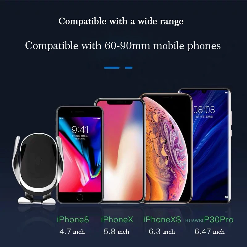 car wireless charger car mobile phone holder mounts gps stand bracket for mercedes benz a class cla w177 w118 c118 accessories free global shipping