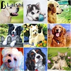 5D алмазная живопись золотистый ретривер, шезлонг, Хаски, самоид и т. д. Алмазная мозаика Стразы полностью квадратная круглая вышивка искусство