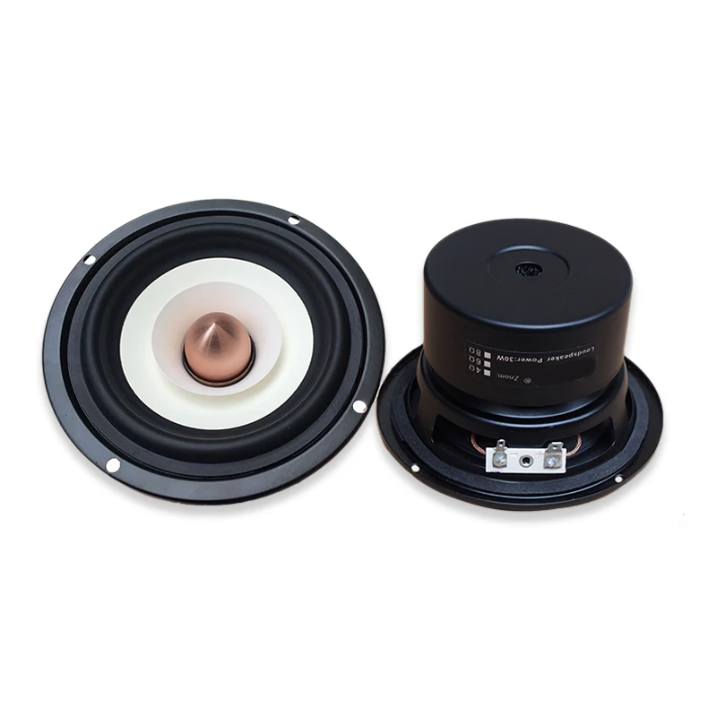 4 5 &quotдюймовый 4ohm 6ohm 8ohm 15W полный диапазон антимагнитных динамиков аудио стерео