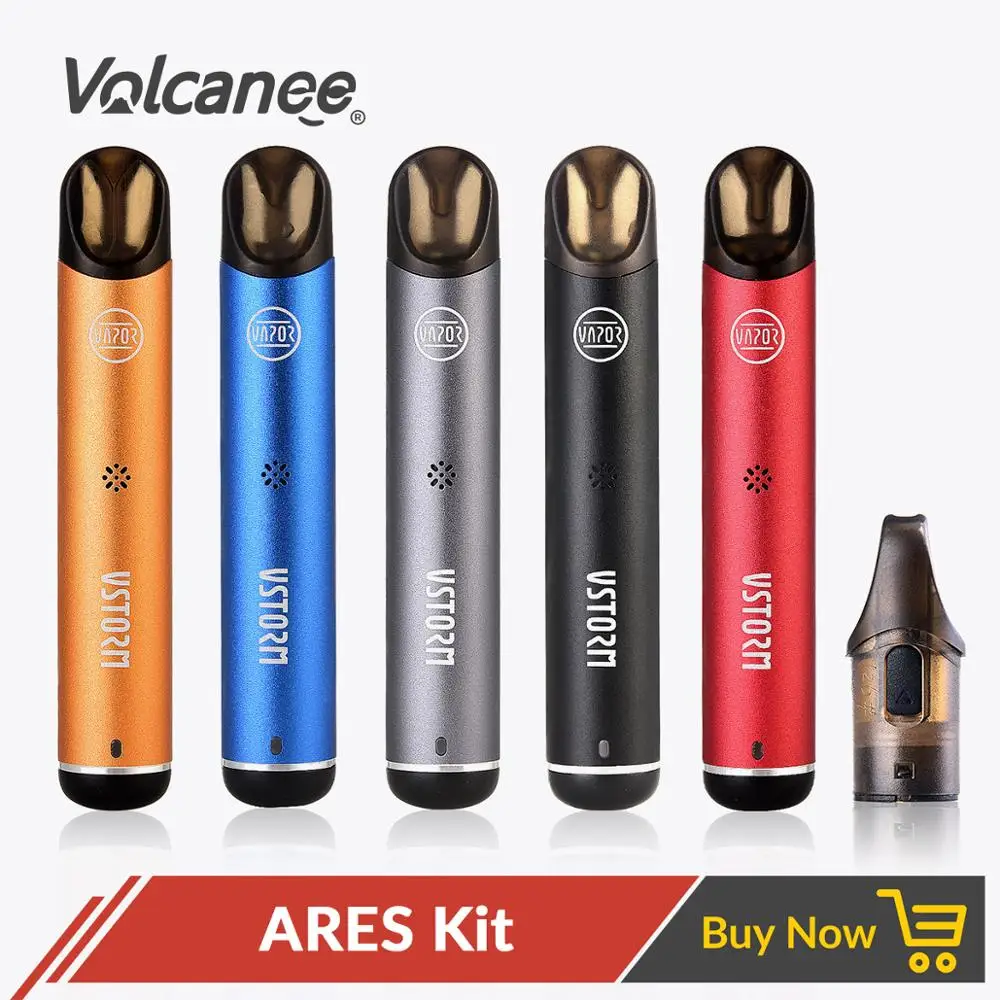 Портативный системный комплект Vapor Storm Ares емкостью 1 6 мл 560 мАч Сменные картриджи