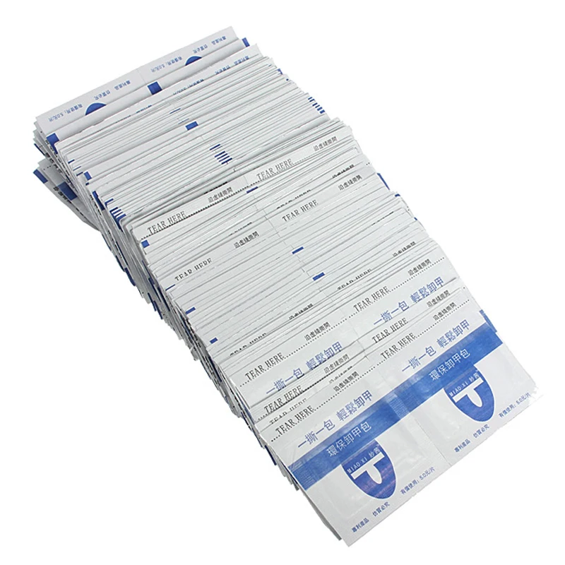 10 шт. Гель-лак для ногтей Фольга легкая чистки Обертывания ацетон комплект |