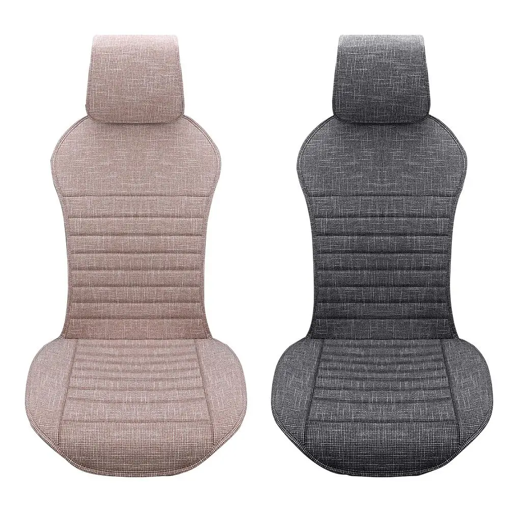 Чехол для переднего сиденья автомобиля Универсальный нескользящий льняной