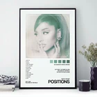 Картина с изображением Арианы Гранде MT200, Обложка для музыкального альбома, Настенная картина, Картина на холсте, постер, современный декор для спальни и дома