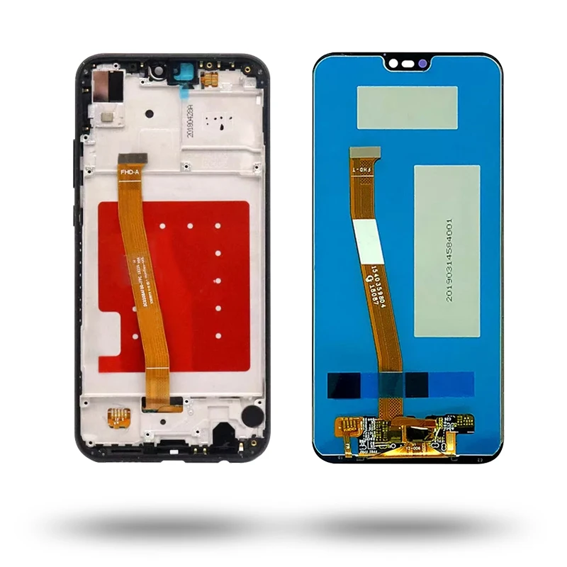 5 84 &quotдля huawei P20 Lite ЖК дисплей + сенсорный экран дигитайзер запасная сборка для P 20