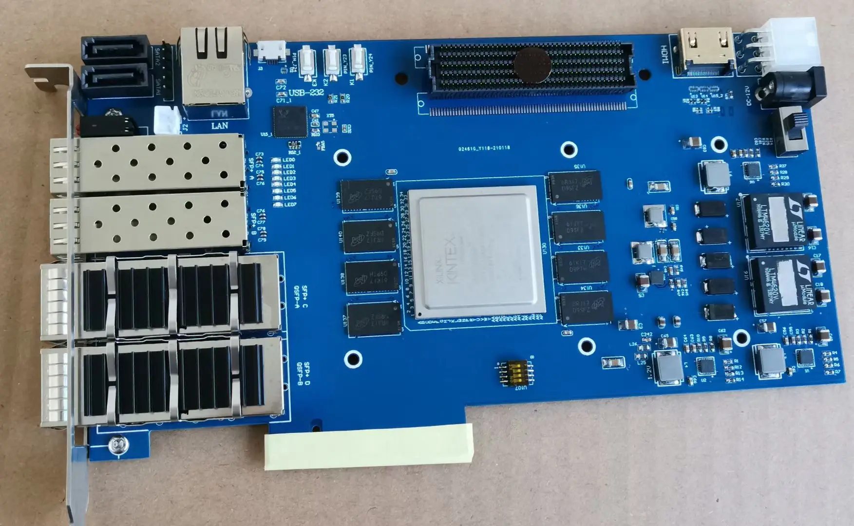 Pre-sale Xilinx Fpga Development Board Kintex UltraScale XCKU040 Dual 64-bit DDR4 | Мебель