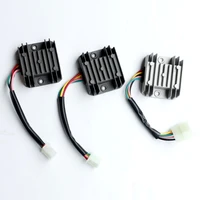 4 wires 4 pins 12 voltage regulator rectifier for 150 250cc motorcycle scooter moped atv aluminium alloy black whiteoptional