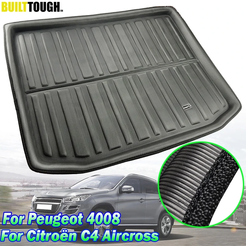 Коврик для багажника Citroen C4 Aircross Peugeot 4008 2012 2017 2013 2014 2016| |