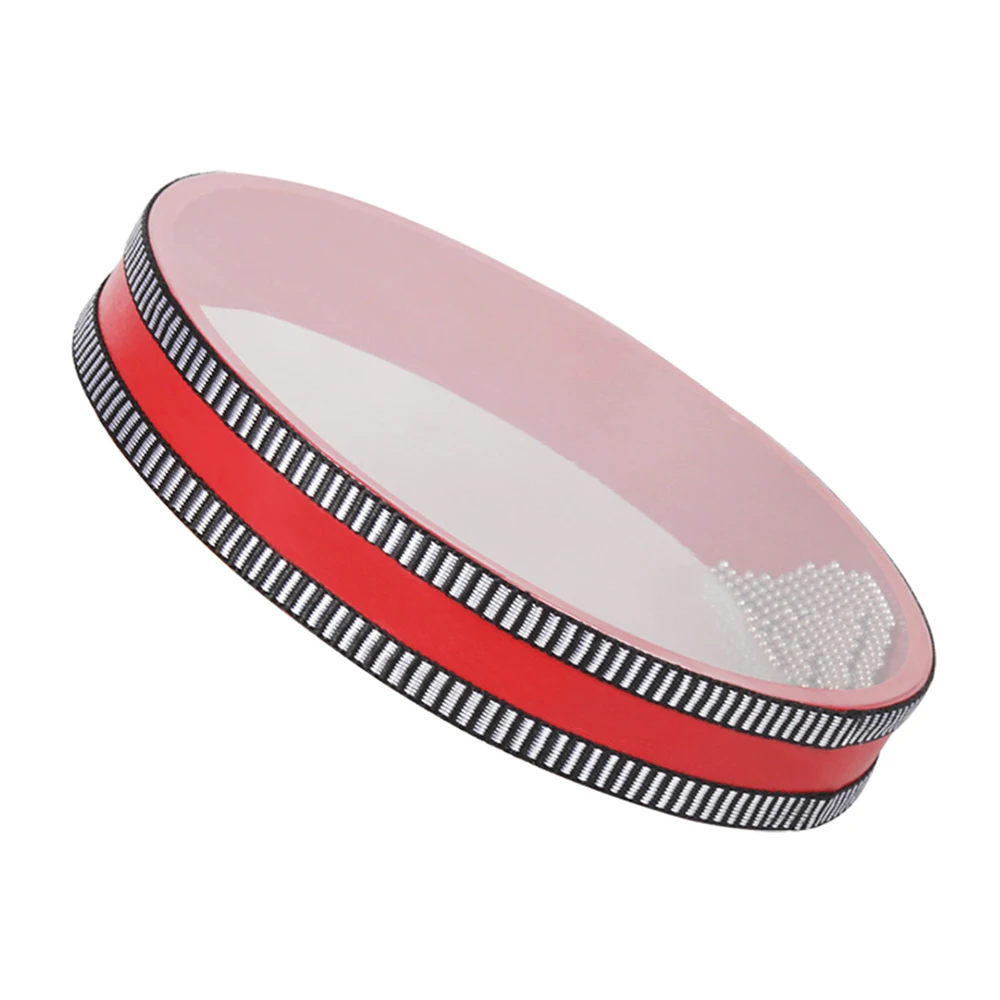 8 Inch Solid Wood Ocean Wave Drum Sea Frame Gentle Sound Musical Toy Red | Спорт и развлечения