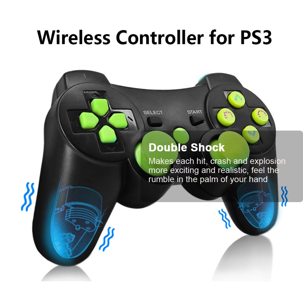 Беспроводной Bluetooth-джойстик K ISHAKO для PS3 игровой контроллер sony play station 3 функция с