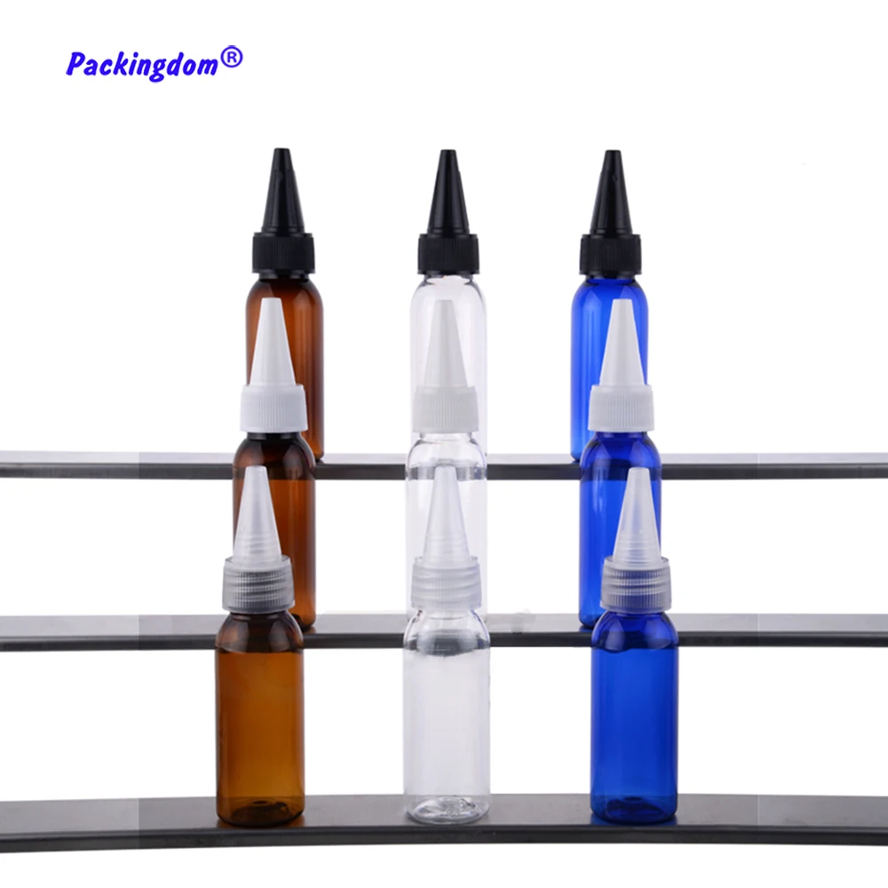 50 шт. пустой закрученная бутылка Пластик небольшой иглы мягкие бутылки для