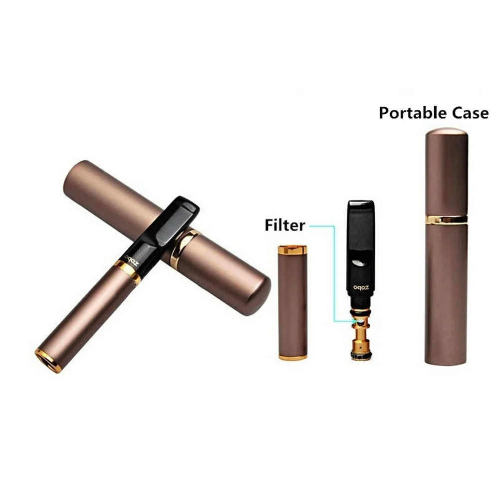 Металлический двойной фильтр очистка от дыма здоровье и мундштук курительная