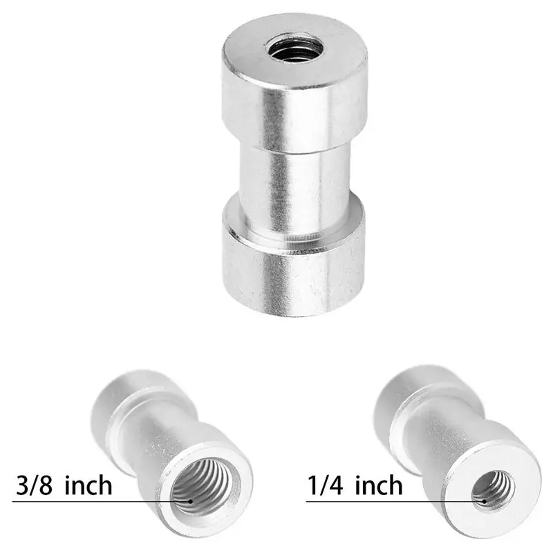 

22Pack Camera Screw Adapter 1/4 to 1/4 Screw 1/4 to 3/8 Tripod Screw Adapter Converter Brass Screw Adapter Spigot Screw Mount Se