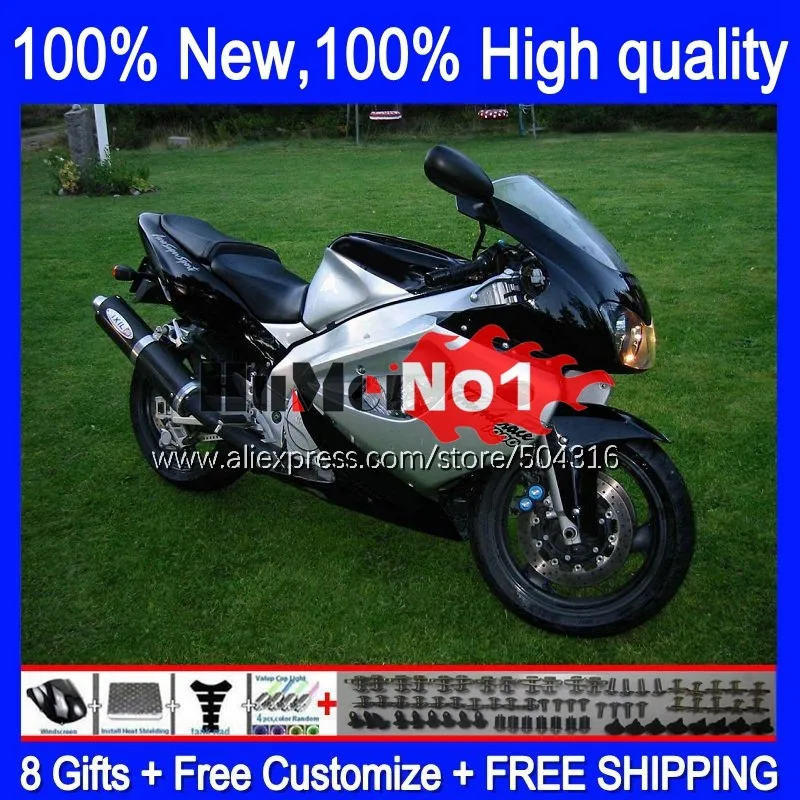 

Thunderace For YAMAHA YZF1000R 2002 2003 2004 2005 2006 2007 115MC.29 YZF-1000R silver black YZF 1000R 02 03 04 05 06 07 Fairing