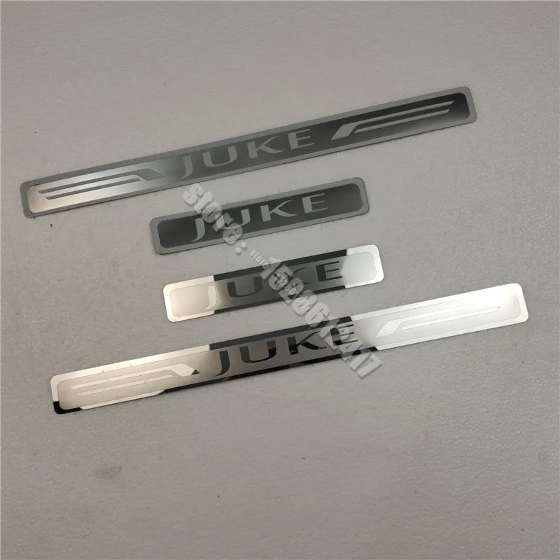 

for Nissan JUKE 2010 2011-2018 2019 2020 Stainless Steel Scuff Plate/Door Sill Door Sill Scuff Plate Welcome Pedal Car-styling