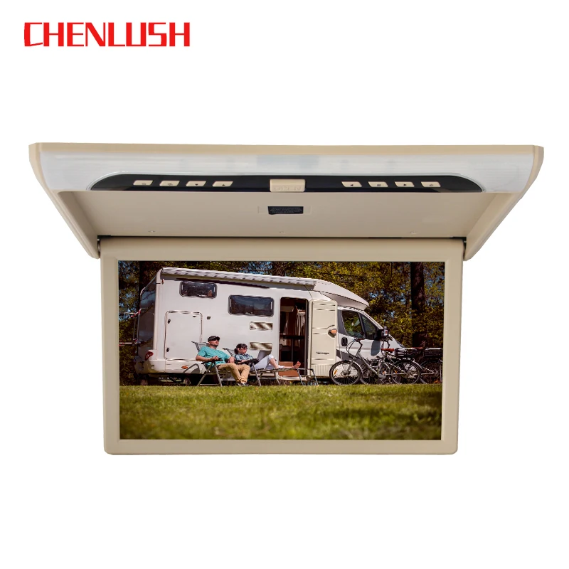 Внешний мультимедийный видео потолочный ЖК дисплей с откидным экраном 19 дюймов