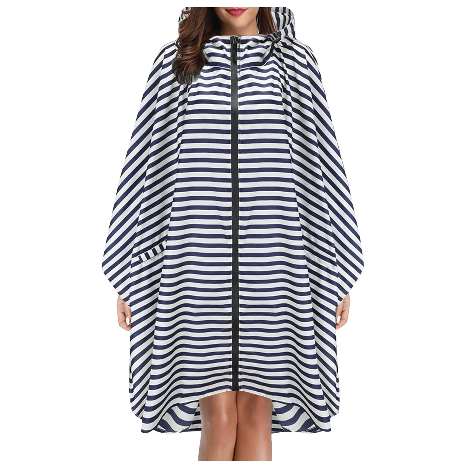 Модные дождевики унисекс пальто дождевик с капюшоном для взрослых и подростков