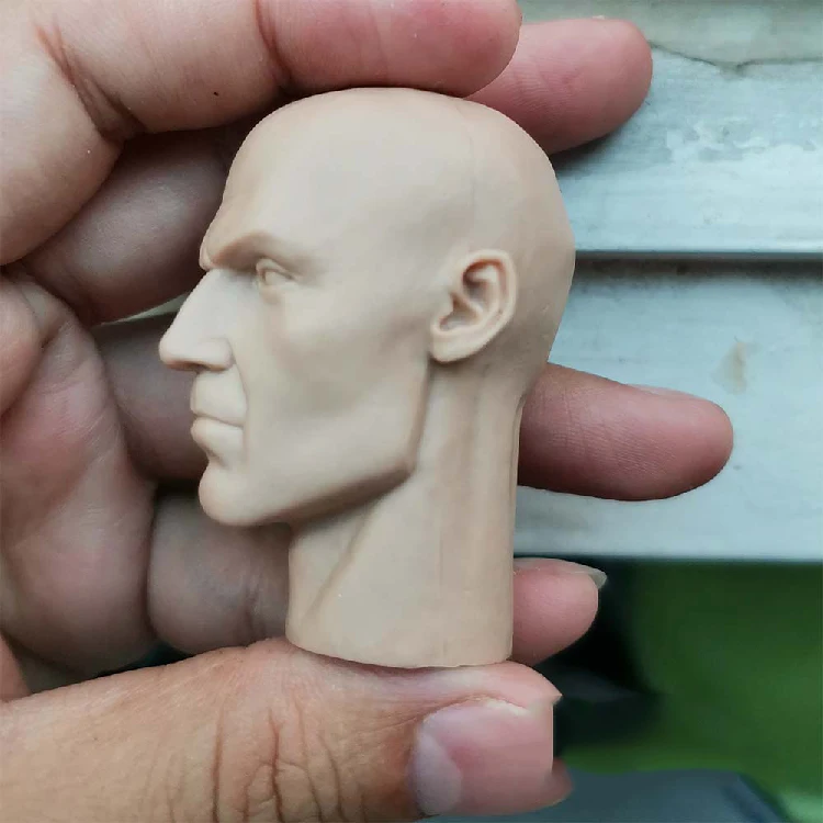Модель 1/6 года Мужская голова-убийца Неокрашенная Версия игры для тела 12 фигурок