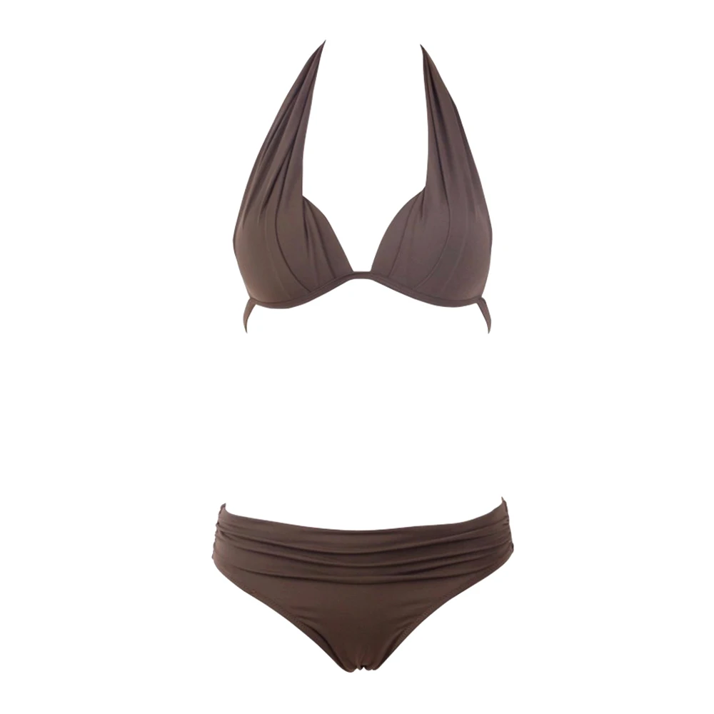 

Two Piece Bikini Swimsuit Women Swimwear Push Up Black Vintage Biquini Bathing Suit Sexy Bikinis