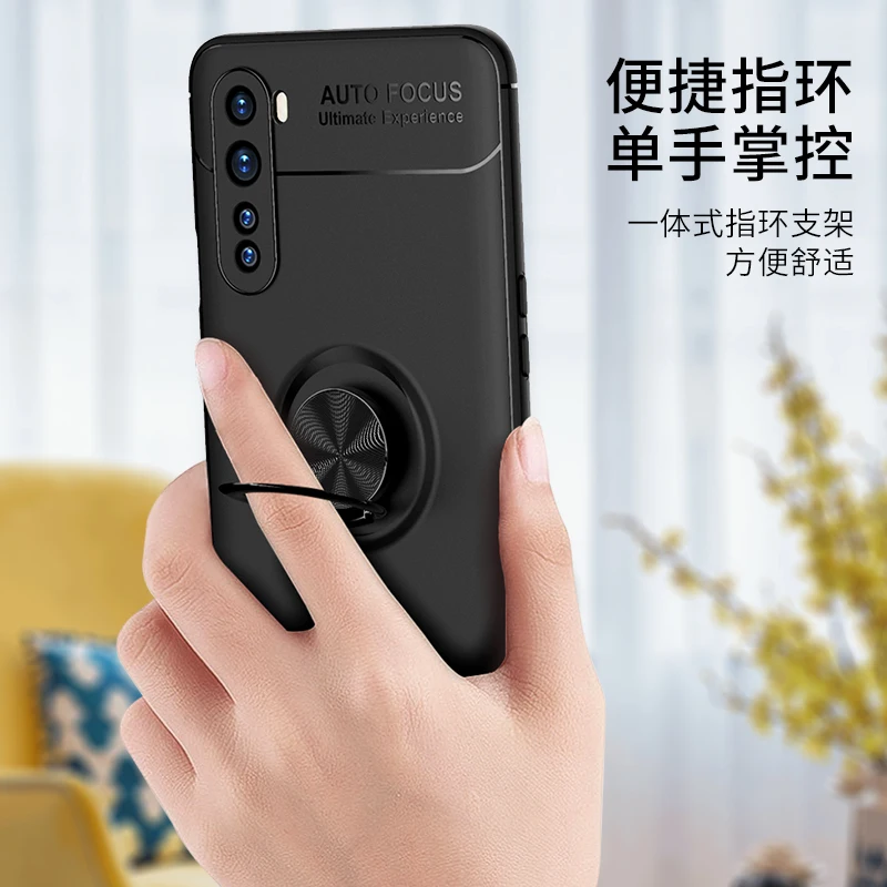 magnetic car metal finger ring holder soft tpu shockproof case for oneplus nord ce 5g n100 n200 z 5g 8t pro7 7t 6 9 pro 9r free global shipping