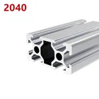 1 шт.лот 100-500 мм 2040 алюминиевый профиль экструзионная длина линейная направляющая 200 мм 400 мм 500 мм для верстака с ЧПУ для 3D-принтера 