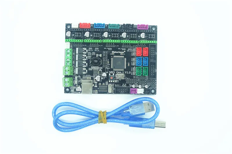 MKS GEN-L плата замена RAMPS& MEGA 2560 R3 12864 ЖК-контроллер 5 шт. A4988 Драйвер