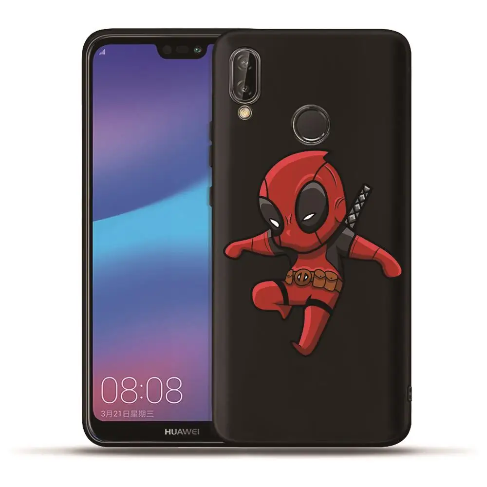 Классный с принтами "Marvel", "Мстители", Groot для huawei P20 P30 Коврики 10 20 Honor 8X 8C 8 9 10 20 Lite 7A Pro вид V20 чехол Чехол-футляр