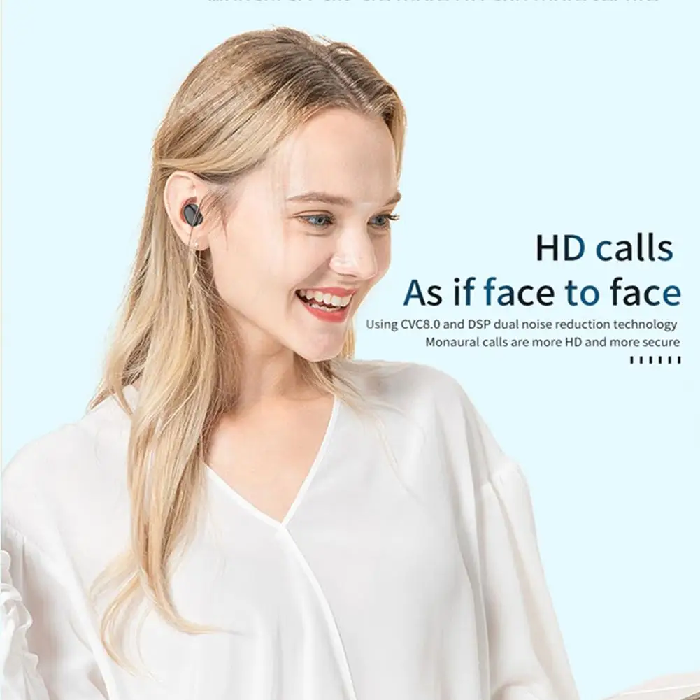 Новые Bluetooth V5.0 наушники беспроводные Tws гарнитура спортивные IPX7
