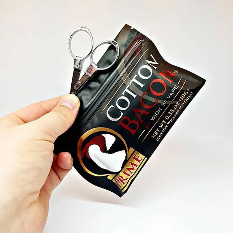 100% хлопок для электронных сигарет Золотая версия подходит RDA RTA атомайзер бак