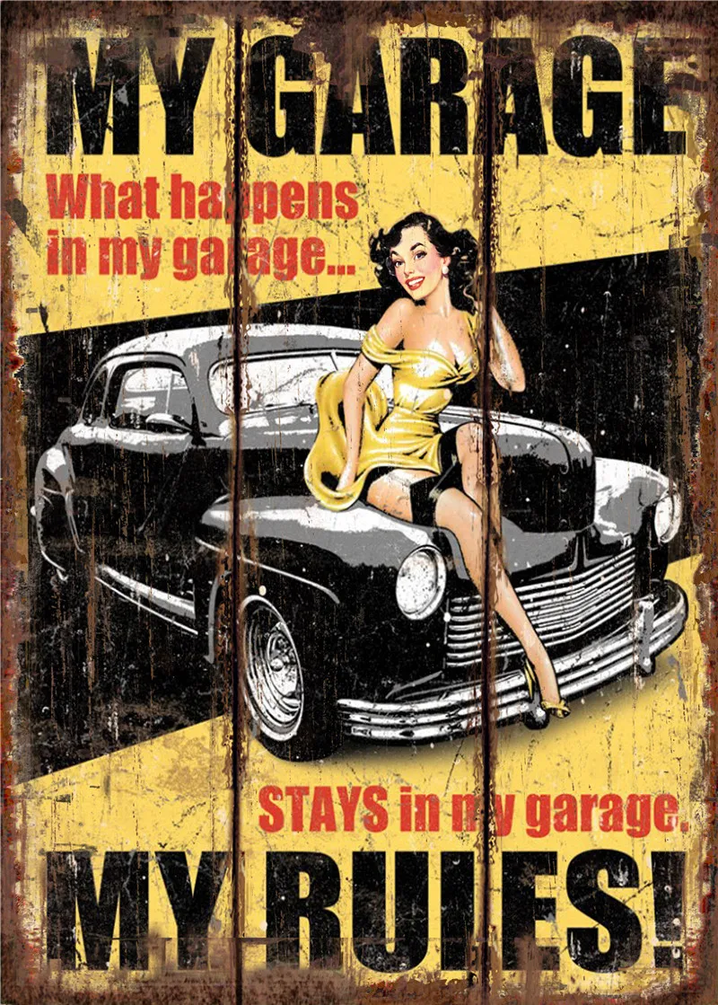 

Настенные постеры в стиле ретро для украшения садоводства