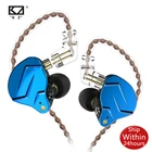 Гибридные наушники-вкладыши KZ ZSN PRO 1BA + 1DD KZ, Hi-Fi, для KZ ZST ZSX ZS10 AS10 C16 C10 ZAX