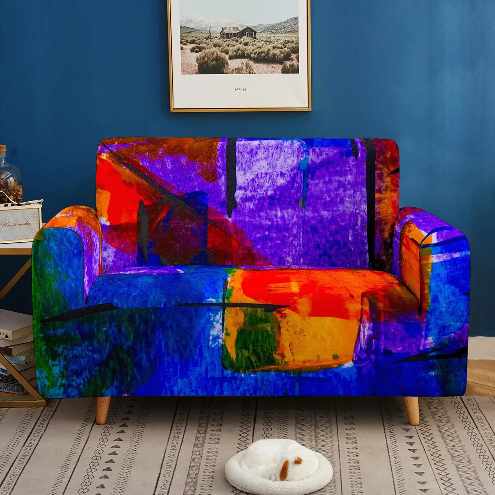 3D чехол для дивана с принтом в стиле граффити покрывало узором мандалы полотенце