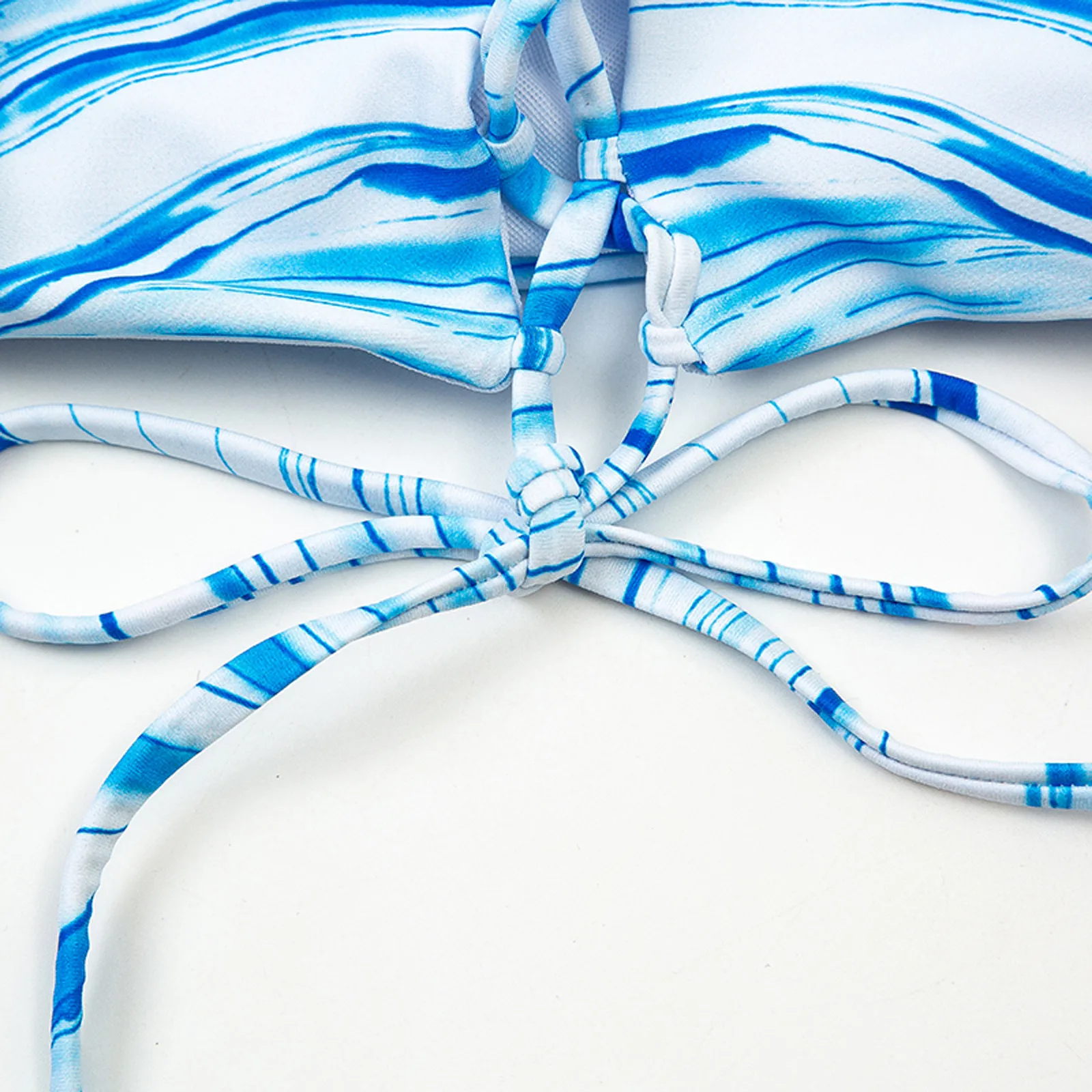 

2021 Swimsuit Women Off-shoulfer High waist Bathing Suit Bandeau Micro Bikinis Bandage Push-Up Sexy Brazilian Swimwear